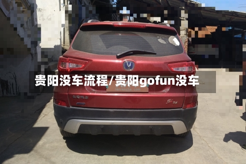 贵阳没车流程/贵阳gofun没车