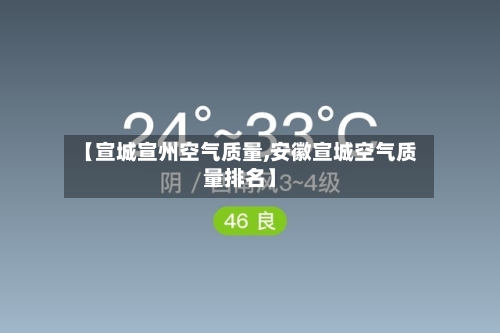 【宣城宣州空气质量,安徽宣城空气质量排名】