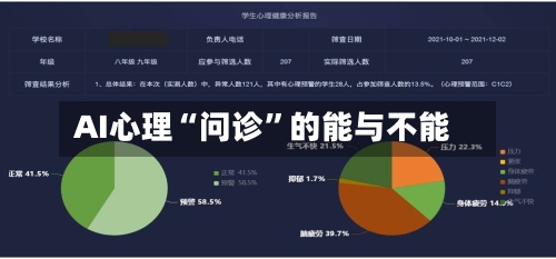 AI心理“问诊	”的能与不能-第3张图片
