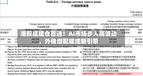 港股成建仓首选！AI市场步入高波动，外储增配或成新引擎-第2张图片