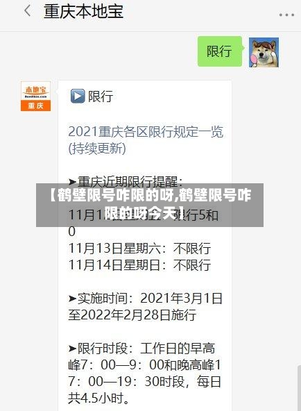 【鹤壁限号咋限的呀,鹤壁限号咋限的呀今天】