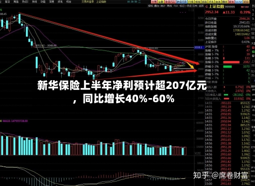 新华保险上半年净利预计超207亿元,同比增长40%-60%
