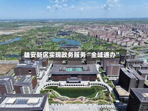 雄安新区实现政务服务“全域通办”-第3张图片
