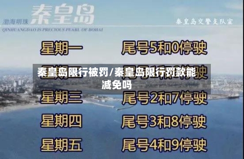 秦皇岛限行被罚/秦皇岛限行罚款能减免吗-第2张图片