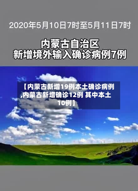【内蒙古新增19例本土确诊病例,内蒙古新增确诊12例 其中本土10例】