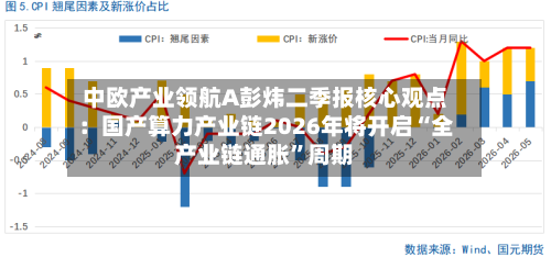 中欧产业领航A彭炜二季报核心观点:国产算力产业链2026年将开启“全产业链通胀”周期