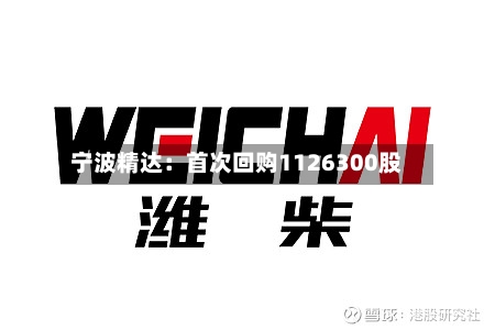 宁波精达:首次回购1126300股