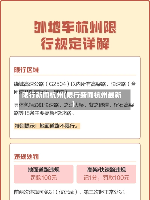 限行新闻杭州(限行新闻杭州最新)