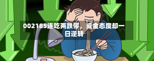 002185连吃两跌停,资金态度却一日逆转