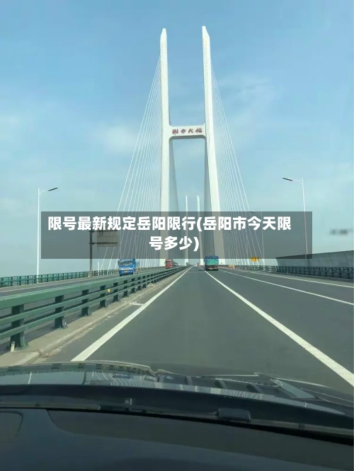 限号最新规定岳阳限行(岳阳市今天限号多少)-第2张图片