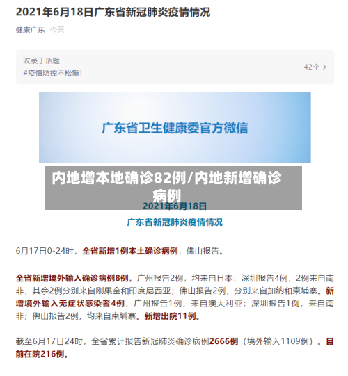 内地增本地确诊82例/内地新增确诊病例-第3张图片