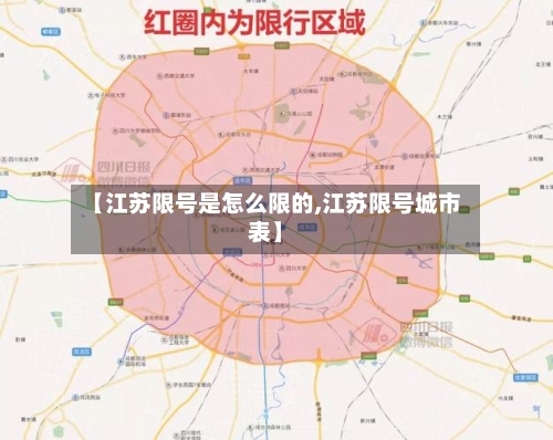【江苏限号是怎么限的,江苏限号城市表】
