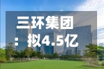 三环集团:拟4.5亿元-9亿元回购公司股份
