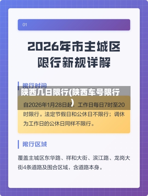陕西几日限行(陕西车号限行)-第3张图片