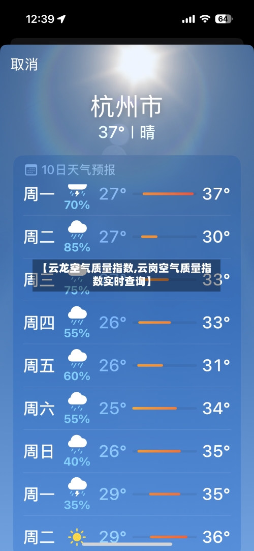 【云龙空气质量指数,云岗空气质量指数实时查询】-第3张图片