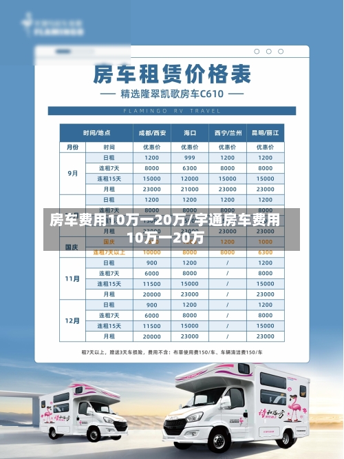 房车费用10万一20万/宇通房车费用10万一20万