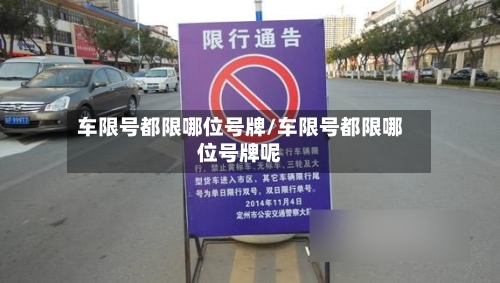 车限号都限哪位号牌/车限号都限哪位号牌呢