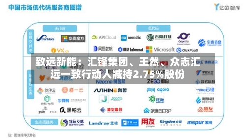 致远新能：汇锋集团、王然、众志汇远一致行动人减持2.75%股份-第2张图片
