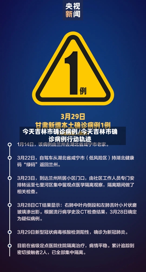今天吉林市确诊病例/今天吉林市确诊病例行动轨迹-第2张图片