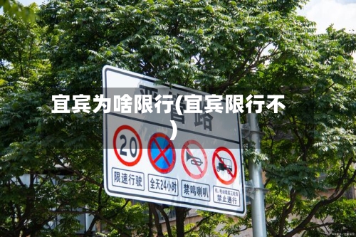 宜宾为啥限行(宜宾限行不)