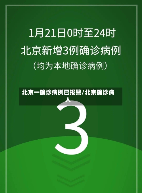 北京一确诊病例已报警/北京确诊病人-第3张图片