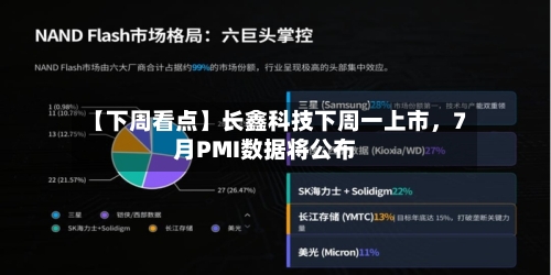 【下周看点】长鑫科技下周一上市，7月PMI数据将公布-第2张图片