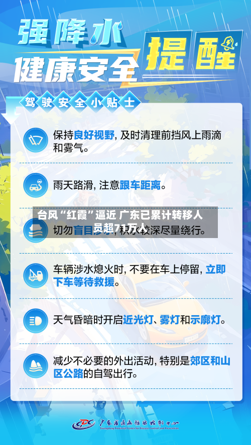 台风“红霞”逼近 广东已累计转移人员超71万人