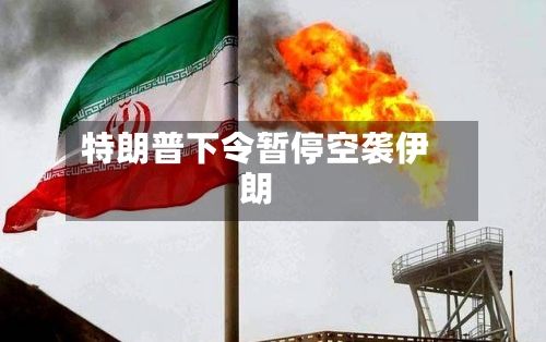 特朗普下令暂停空袭伊朗-第2张图片