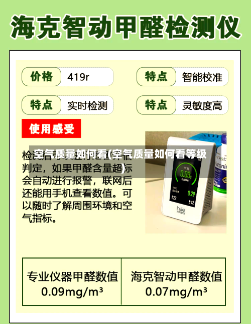 空气质量如何看(空气质量如何看等级)-第2张图片
