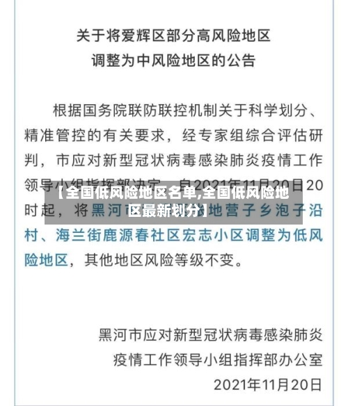 【全国低风险地区名单,全国低风险地区最新划分】-第2张图片
