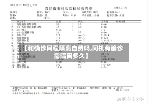 【和确诊同程隔离自费吗,同机有确诊需隔离多久】-第2张图片