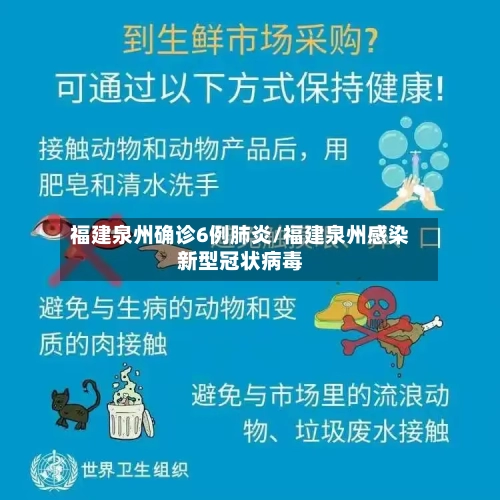 福建泉州确诊6例肺炎/福建泉州感染新型冠状病毒