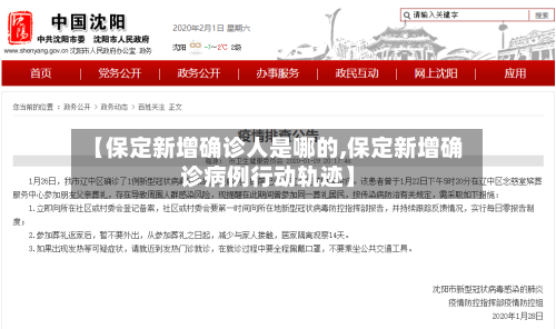 【保定新增确诊人是哪的,保定新增确诊病例行动轨迹】-第2张图片