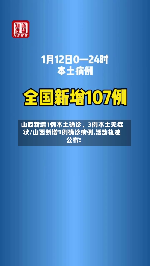 山西新增1例本土确诊、3例本土无症状/山西新增1例确诊病例,活动轨迹公布!-第3张图片