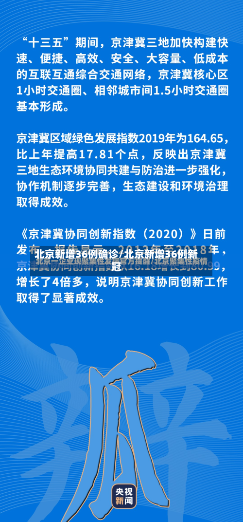 北京新增36例确诊/北京新增36例新冠